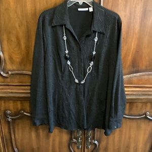 Croft and Barrow long sleeve blouse
